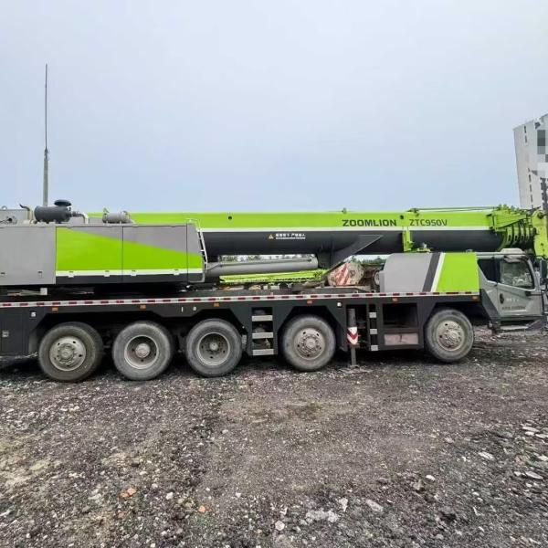 Used Truck Crane 2018 Used Zoomlion 95t 95 Tons knuckle boom truck
