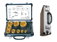 Bi-metal hole saw kits