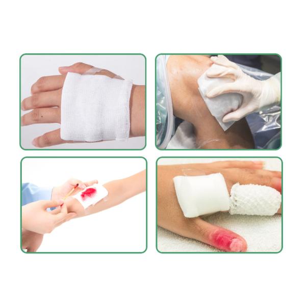 Non Sterile Wounds Surgical Gauze Sponges Swab Gauze Dressing