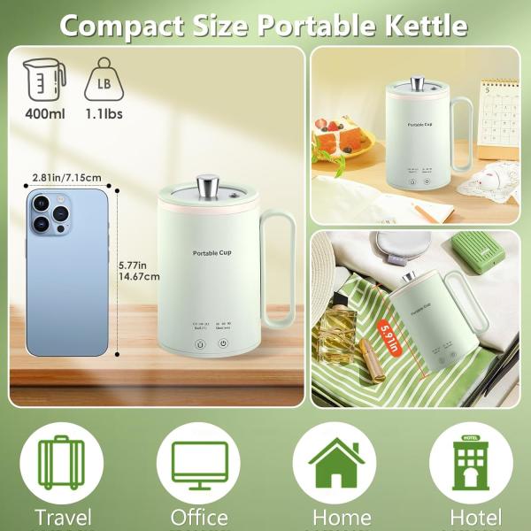 Glass Electric Tea Kettle With ProntoFill Tech