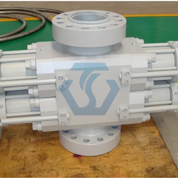 API 16A Standard Well Control Equipment Blowout Preventer Single Double Ram BOP