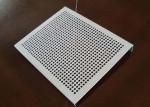 Steel Aluminum Perforated Metal Mesh Sheet 0 . 8mm - 2mm For Protection