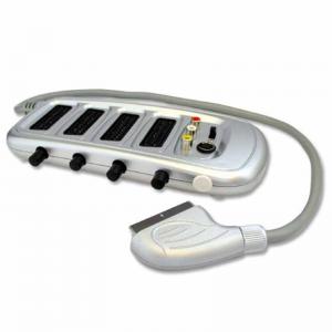 Quality 4 Way Switched SCART Splitter Box wholesale