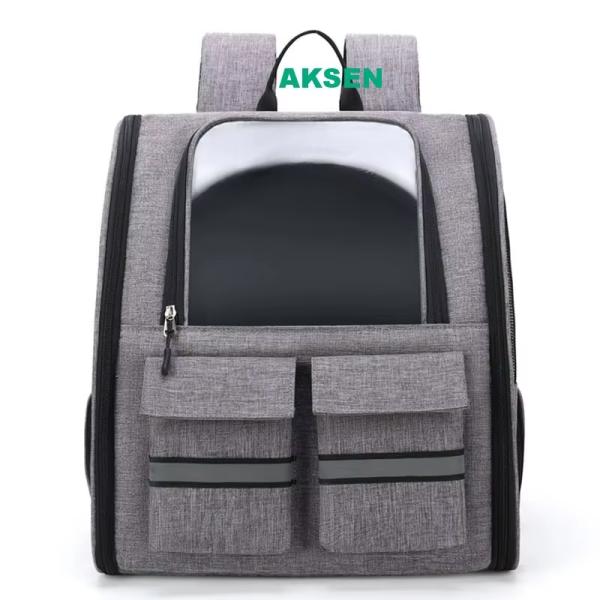 POLYESTER Pet Carrier Airline Approved Space Capsule Travel Bag for Cats and Dogs Outdoor Adventures