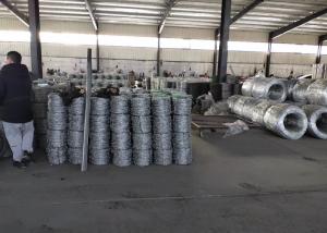 Quality Mild Steel Galvanized Barbed Wire Fence Design 1.2mm wholesale