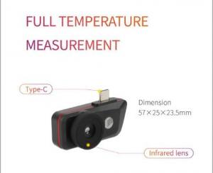 Quality 160×120 Pixel Mobile Phone Thermal Imaging Camera IP54 ISO9001 ODM wholesale