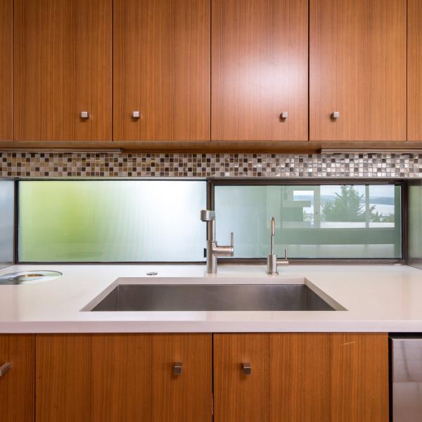 Brown Wood Veneer Kitchen Cabinet Complete Full Home Custom