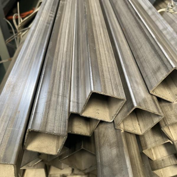 Cheap SST 304 Rectangular Tube 304 Stainless Steel Square Tubes 6M Length  50*40*3MM for sale