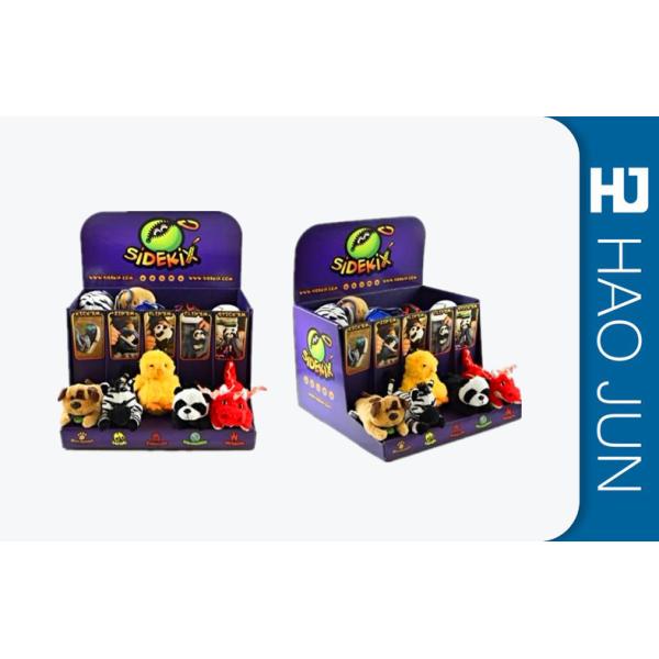 Offset Printing Promotional Display Stands For Facial Cleanser , FSC CE Listed