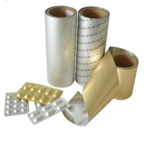 Quality Cold Forming Aluminum Foil Laminated Polyester Film , Laminating Foil Roll wholesale