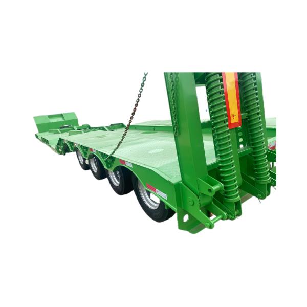 CIMC Heavy 6 Axle Low Bed Semi-Trailer Steel Material Truck Trailers with Performance