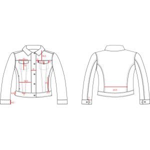 Button Through Ladies PVC Jacket , Pleather Dark Brown Jacket LEDO1739