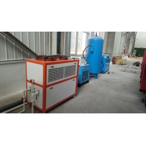 China 380V 50Hz Water Cooled Industrial Chiller Air Cooling 1610x735x1390 on sale