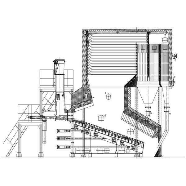 Biomass Thermal Oil Coal Fired Horizontal Organic Heat Carrier Boiler