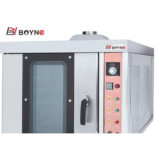 220V Stainless Steel Commercial Gas Type Five Trays Hot Air Convection Oven