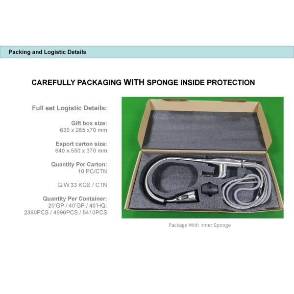 ODM Stainless Steel Pull Out Kitchen Tap Gooseneck Spout Sink Faucet