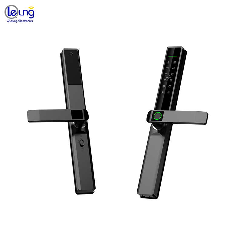 Tuya TTlock Sliding Door Lock Outdoor IP65 Unlock By Fingerprint Code Key Card