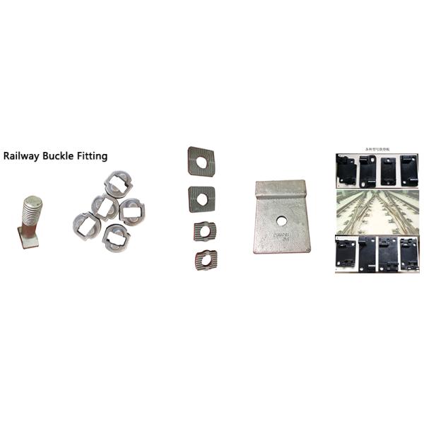 Railway Accessory Ductile Cast Iron Tile Plate Rail Shoulder Baffle Plate