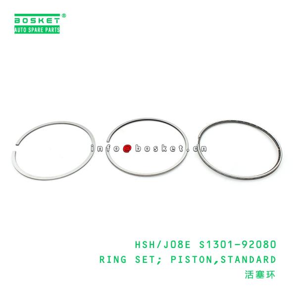 S1301-92080 Standard Piston Ring Set For HINO J08E