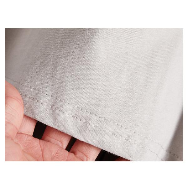 Color Matching Round Neck Men Streetwear T Shirts Sublimation Logo