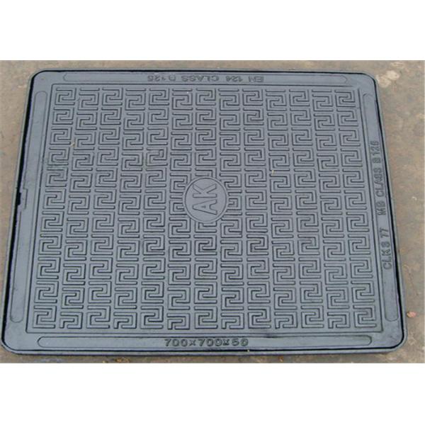 High Performance Cast Iron Manhole Cover Anti Noise For Communication Pipeline