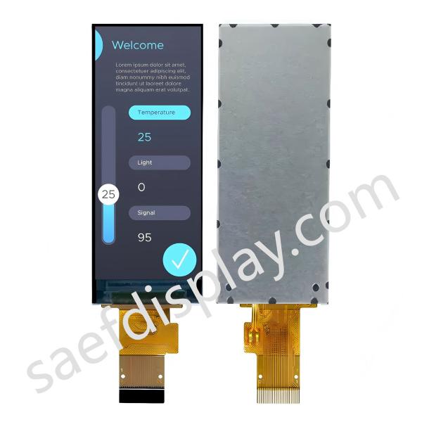 2.2-Inch Slim IPS TFT LCD Display Module- 200x480 Resolution, MIPI Interface, High Brightness 570 Nits