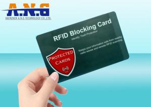 Quality Programming Rfid Smart Card/RFID Blocking cards for electronic theft protecting wholesale
