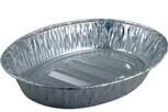 Quality Takeaway Aluminum Cake Pan , Food Packing Oval Roasting Pan Environment Friendly wholesale