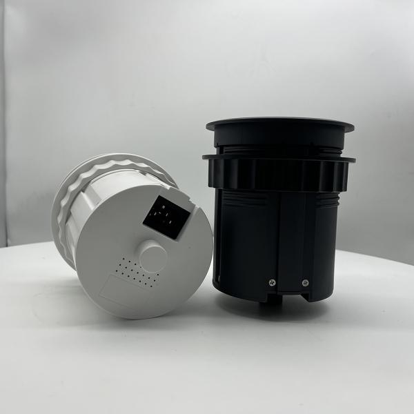 USB A+C Fast Charging Wireless Charger 3 Power Outlets Pop-Up Desktop Kitchen Socket UK Plug Standards Tabletop