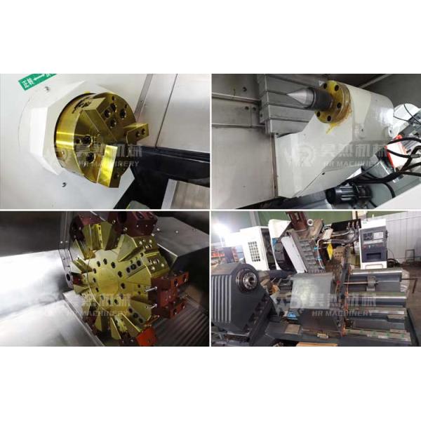 TCK56 CNC Lathe Machine Slant Bed Lathe Living Turret