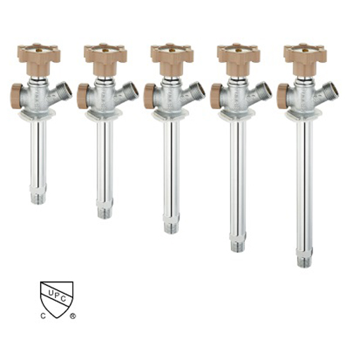 Threaded Quarter Turn Frost Proof Sillcock Valves OEM ODM Water Meter Valve