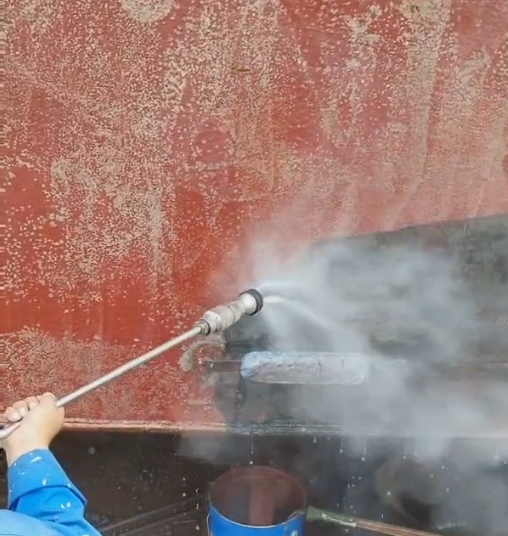 1500bar Industrial Pipeline Cleaning Equipment Diesel Hydro Jet Machine