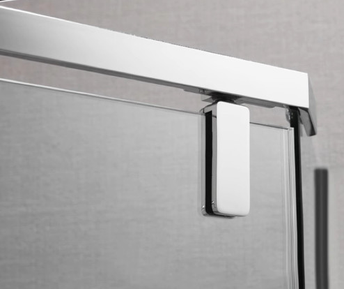 Anti Abrasion Shower Room Accessories Easy To Install Glass Shower Door Stopper