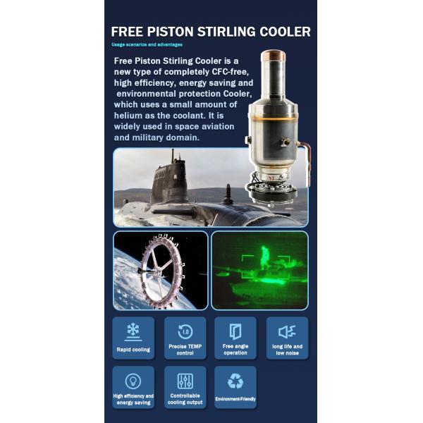 CE/ISO9001 Certified -145C Stirling Compressor for Ultra Low Temperature Applications