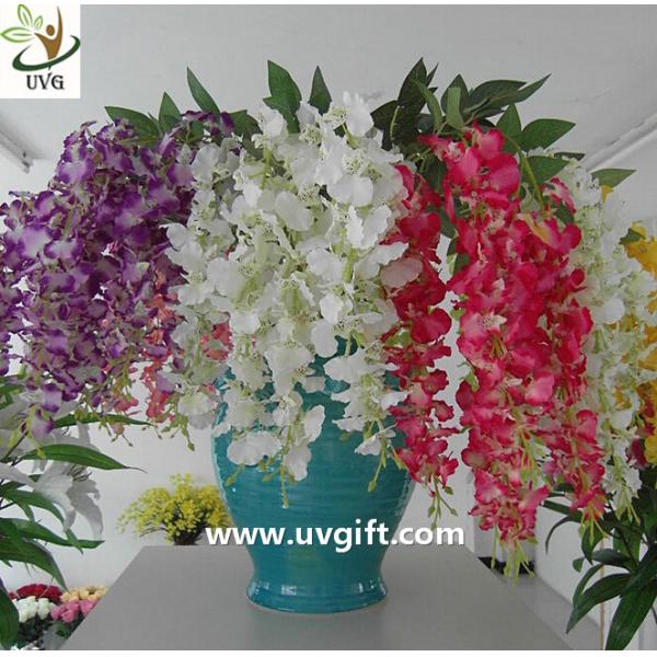 UVG High quality orchid artificial flowers imported from china use for wedding ornaments