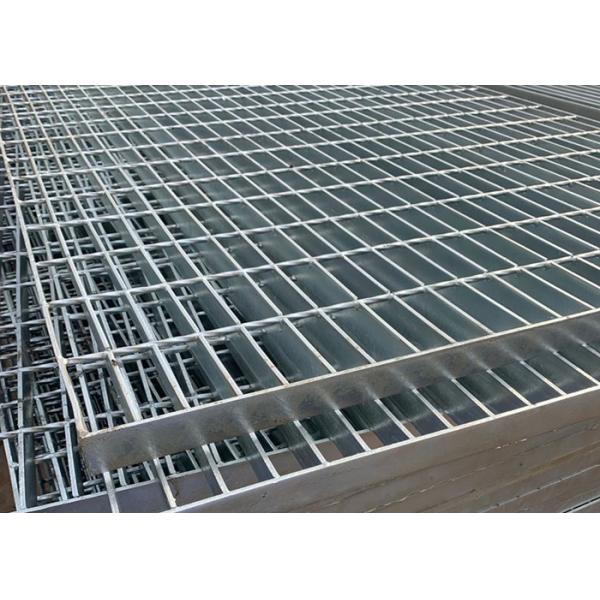 Hot Dip Galvanizing Toothed Stainless Steel Bar Grating For Cement Plants