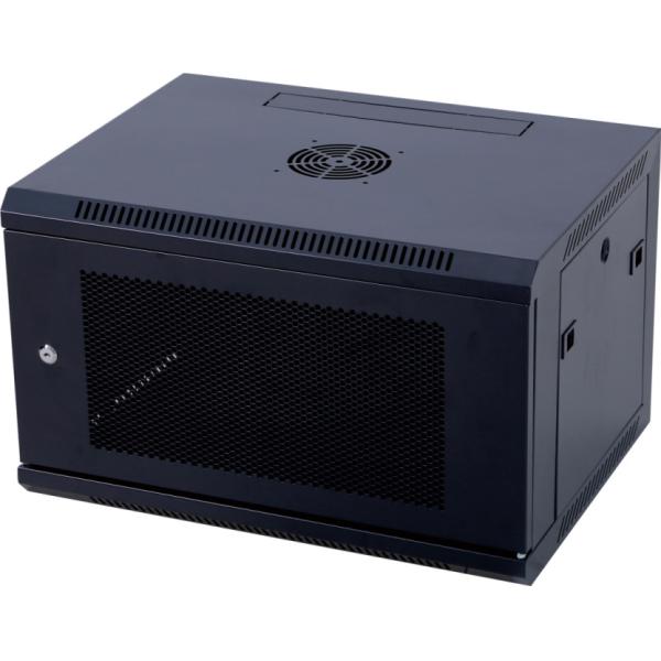 Rack Mounted Wall Mount Network Cabinet Double 6U Data Server Rack With Glass Door