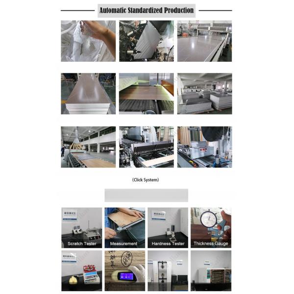 CE / ISO9001 Approved Eco-Friendly Luxury Vinyl Laminate Floor Plank for End Customers