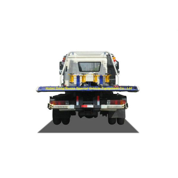 FAW 8 Ton Road Flatbed Recovery Truck Wrecker For Car SUV Vehicle Transporter