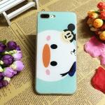 PC+TPU Silk Grain Cute Donald Duck Image Cell Phone Case Cover For iPhone 7 6s