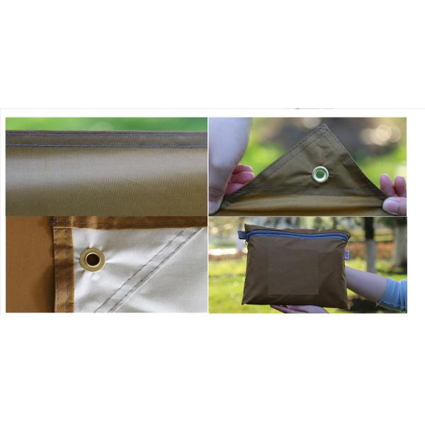 Multi - Usage Picnic Time Beach Mat , 210D Oxford Foldable Beach Blanket