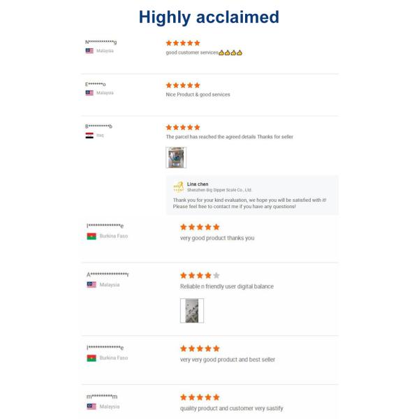 Easy Maintenance Stainless Steel Accuracy Coffee Bean Bakery Digital Food Scale Tea Scale Culinary Scale Weighing