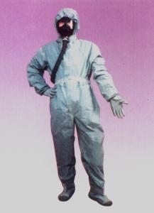 Quality Airtight Safety Chemical Protective Suit Clothing 185cm Alkali Proof wholesale