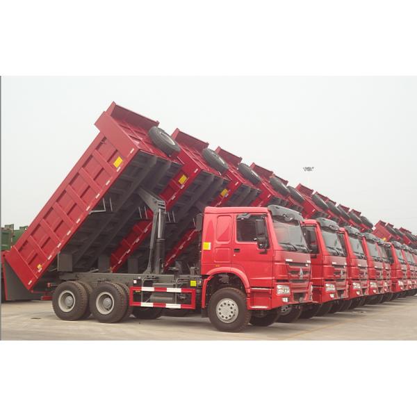 25 Ton Heavy Duty Dump Truck new 6x4 Howo Dump Tipper Truck Euro II/III Engine Red color