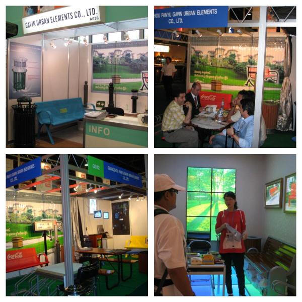 Leisure Plastic Wood Bench , Recycled Garden Bench With Two Dividers