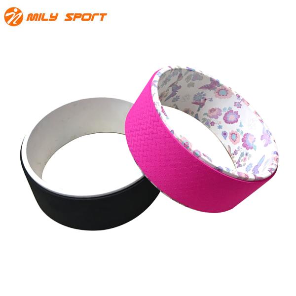 TPE ABS 33CM Yoga Exercise Wheel For Lower Back Pain Fitness Home Gym