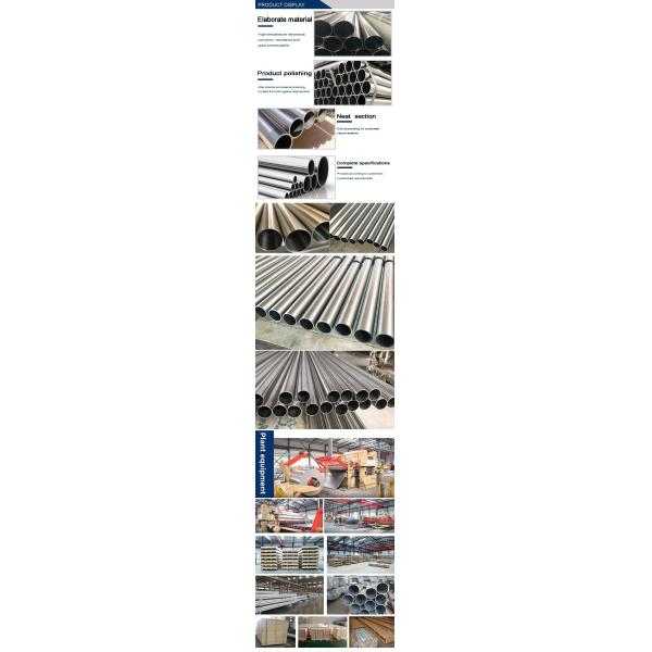 80x40mm 30x15mm Stainless Steel Welded Pipe Round 201 304 316L