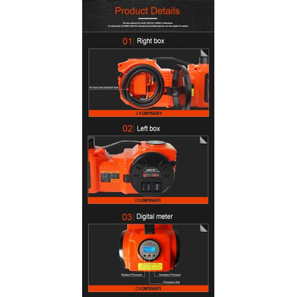 Heavy Duty 3 Tonne Car Jack 12 Volt Electric Car Jack