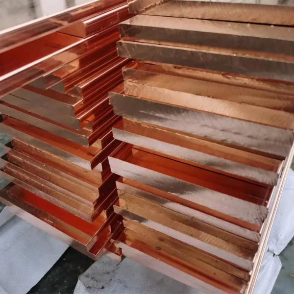 Customized Copper Flat Bar JIS BS AISI Row