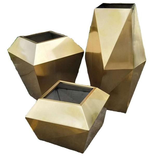 Urban garden decorative metal planters flower pot